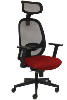 Kancelářská židle Mandy - synchro, červená