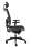 Kancelářská židle Game VIP - synchro, černá/šedá