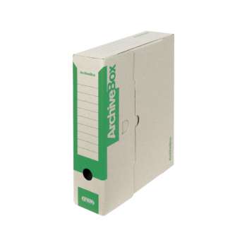 Archivační krabice Emba - zelená, 7,5 x 33 x 26 cm, 1 ks