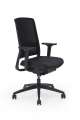 Kancelářská židle All Black - synchro, černá