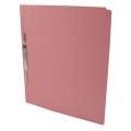 Papírové rychlovazače HIT Office - A4, recyklované, růžové, 100 ks