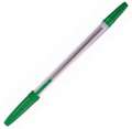Kuličkové pero Corvina - zelená náplň, 1 mm