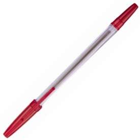 Kuličkové pero Corvina - červená náplň, 1 mm