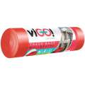 Pytle na třídění odpadu viGO! - 120 l, 40 mic, 7ks,červené