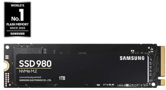 Samsung SSD 980 M.2 1TB Gen 3.0 x4 NVMe