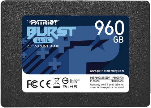 Patriot Burst Elite SSD 2,5" 960GB