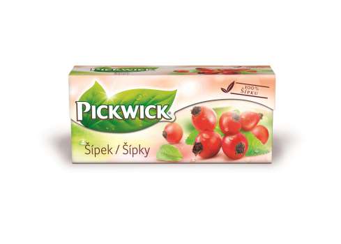 Bylinný čaj Pickwick - šípkový, 20x 2,3 g