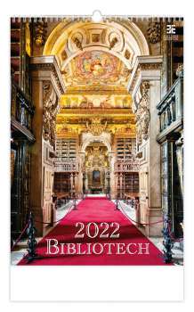 Nástěnný kalendář 2022 Bibliotech