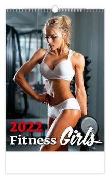 Nástěnný kalendář 2022 Fitness Girls