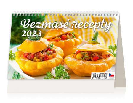 Stolní kalendář 2023 Bezmasé recepty