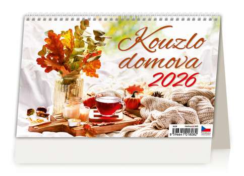 Stolní kalendář 2026 Kouzlo domova