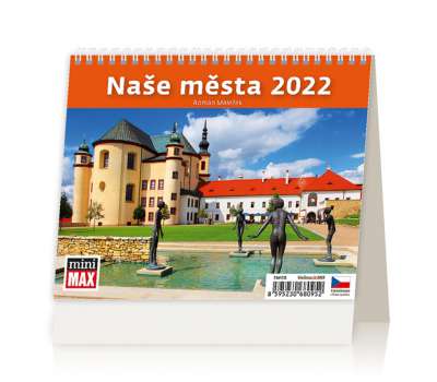 Stolní kalendář 2022 Mini Naše města