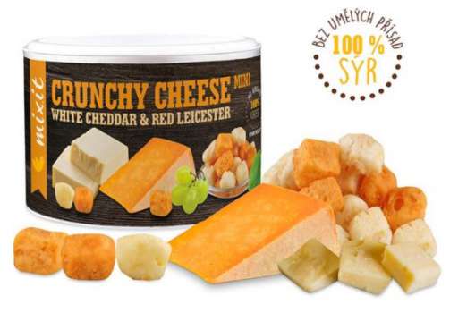 Křupavý sýr: White Cheddar & Red Leicester
