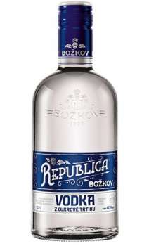 DÁREK: Vodka Republica Třtinová Božkov 0,7l 40%