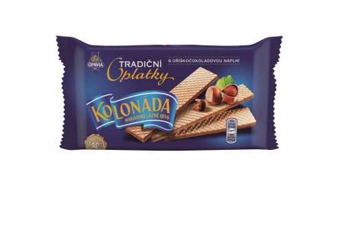 Oplatky Opavia Tradiční - Kolonáda, oříškočokoládové, 140 g