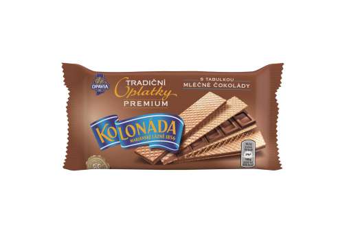 Oplatky Opavia Tradiční - Kolonáda, premium, mléčná čokoláda, 92 g