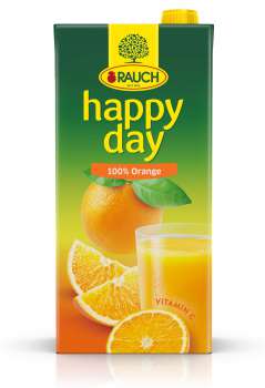 Džus Happy Day - pomeranč 100 %, 2 l