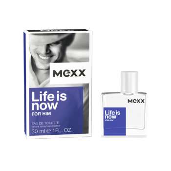 DÁREK: Life Is Now For Him - EDT - Objem: 50 ml