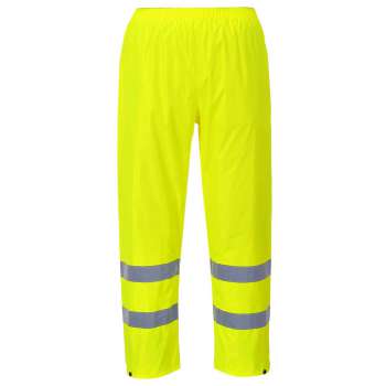 Kalhoty proti dešti H441 - reflexní, žluté, vel.XL