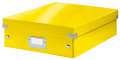 Krabice Click & Store Leitz WOW - M, žlutá