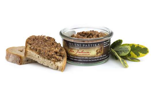 Jelení paštika s brusinkami, 130 g