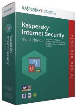 Kaspersky Internet Security CZ multi-device, 10PC/1