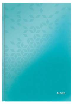 Zápisník Leitz WOW - A4, linka, ledově modrá