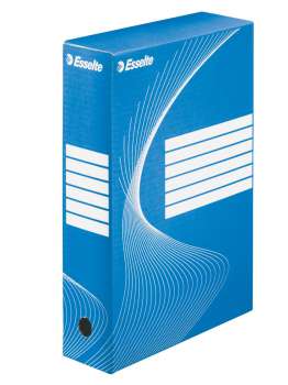 Archivační krabice Esselte VIVIDA - modrá, 8 x 34,5 x 24,5 cm, 1 ks