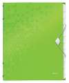 Třídicí kniha Leitz WOW - A4, 12 přihrádek, zelená