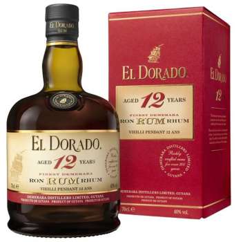 DÁREK:  Prémiový El Dorado Rum 12YO 0,7 l