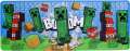 Herní podložka na stůl Minecraft - Creeper