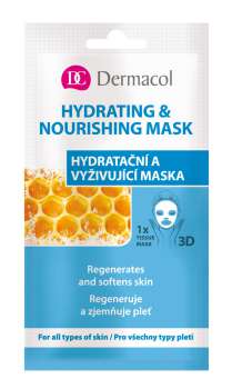 Hydratační a vyživující maska Dermacol, 15 ml