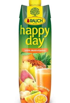 Džus Happy Day - 100%, multivitamín, 1 l