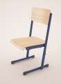 Žákovská židle Junior - 35 - 38 cm, modrá