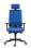 Kancelářská židle Omnia Ribbed - s podhlavníkem, modrá