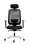 Kancelářská židle Eclipse Net - s podhlavníkem, synchronní, černá