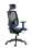 Kancelářská židle Skill - s podhlavníkem, synchronní, modrá