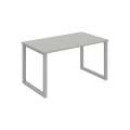 Jednací stůl Hobis Uni UJ O 1400 - šedý/šedý