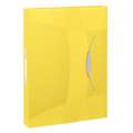 Box na spisy s gumičkou Esselte VIVIDA - A4, žlutý, 4,0 cm