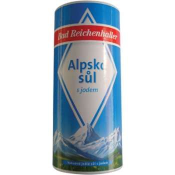 Sůl alpská s jodem - ve slánce, 500 g