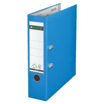 Pákový pořadač Leitz MAXI - A4+, 8 cm, světle modrý