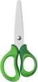 Dětské nůžky KEYROAD Soft - 13 cm, zelené