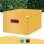 Krabice Click & Store Leitz Cosy - velikost M, žlutá