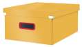 Krabice Click & Store Leitz Cosy - velikost L (A3), žlutá