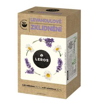 Bylinný čaj Leros - Levandulové zklidnění, 20x 1 g