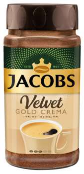 Instantní káva Jacobs - Velvet Gold Crema, 180 g