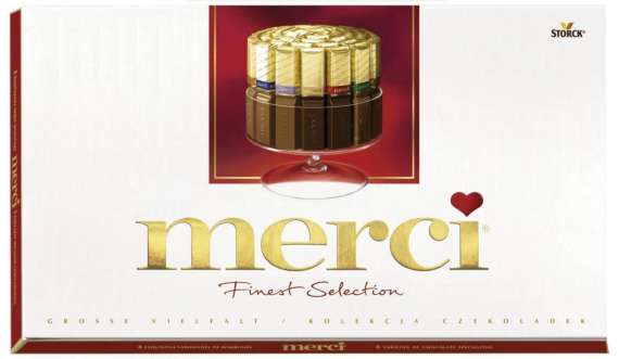 Pralinky Merci - mix, 400g