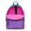 Školní batoh Milan Sunset, 22 l , fialovo-zelený