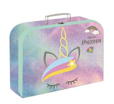 Kufřík OXY lamino - Unicorn Iconic, 34 cm