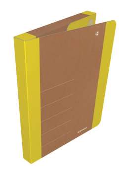Box na spisy Donau Life - A4, 3 cm, žlutý